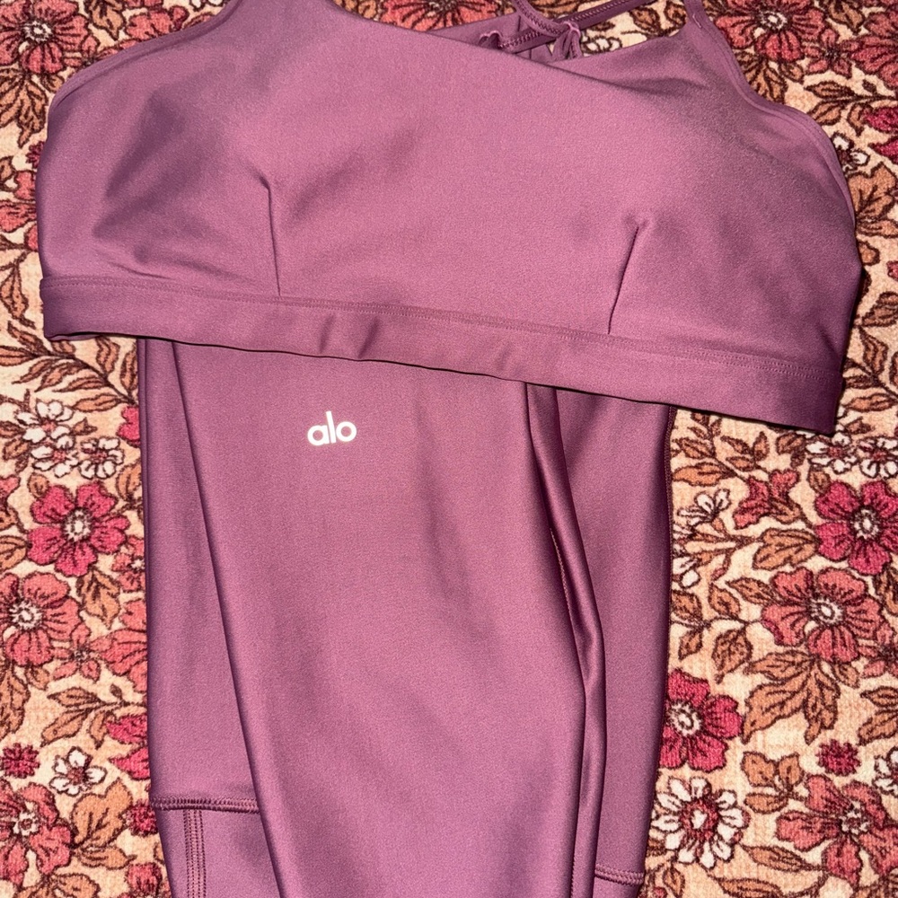 ALO Yoga Purple Leggings